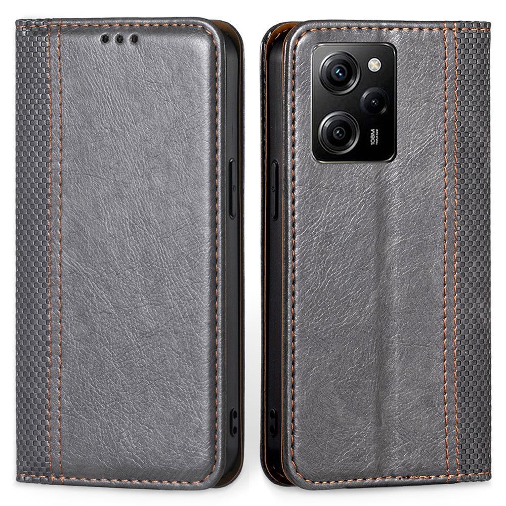 For Xiaomi Poco X5 Pro 5G Redmi Note 12 Pro Speed 5G Note 12 Pro 5G PU Leather Stand Phone Case Plaid Pattern Card Holder Protective Cover For Xiaomi Poco X5 Pro 5G Redmi Note 12 Pro Speed 5G Note 12 Pro 5G PU Leather Stand Phone Case Plaid Pattern Card Holder Protective Cover